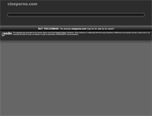 Tablet Screenshot of cineporno.com